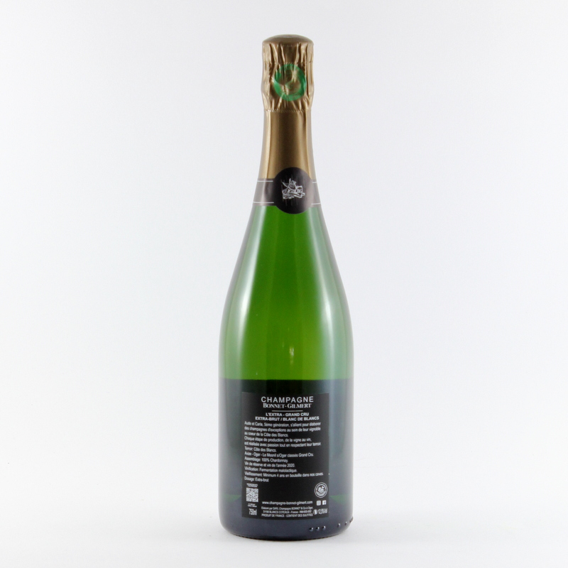 Champagne Gran Cru Blanc de Blancs Cuvee de Reserve Brut - Bonnet Gilmert - immagine 6