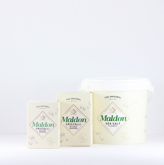 Cristalli Di Sale Marino Maldon, sea salt in vari formati