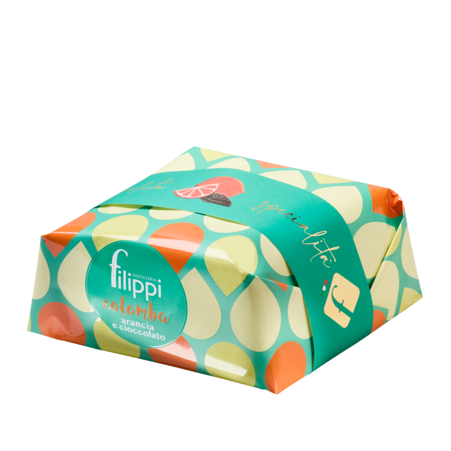 Colomba con Arancio e Cioccolato - Pasticceria Filippi