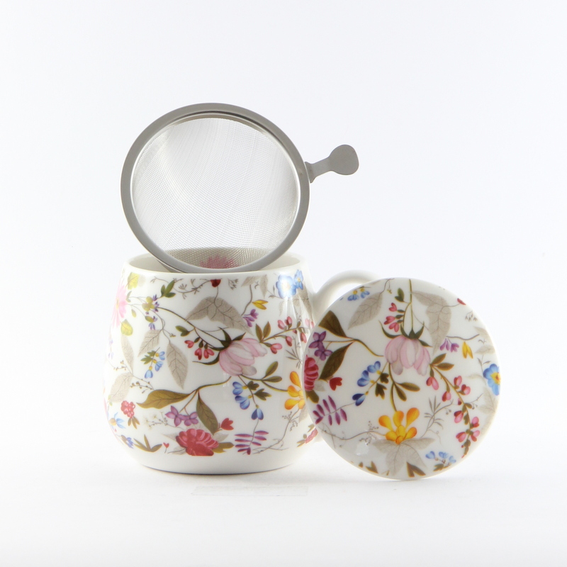 Tazza In Ceramica Mulga 'Frederick Il Fenicottero' - 312 Ml, Regalo Originale, Lavabile In Lavastoviglie