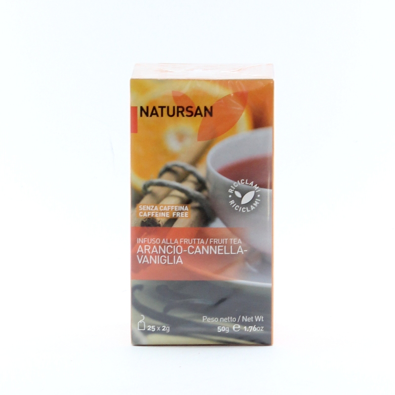 Infusi Arancio, Cannella e Vaniglia - Natursan