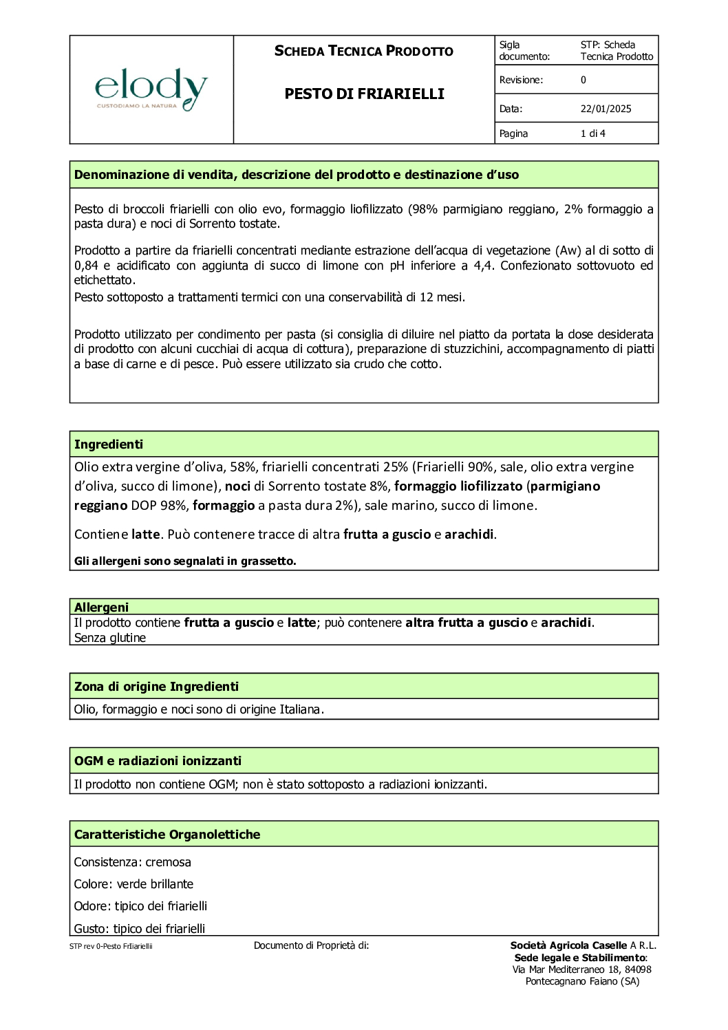 Pesto di Friarielli - Elody - immagine 4
