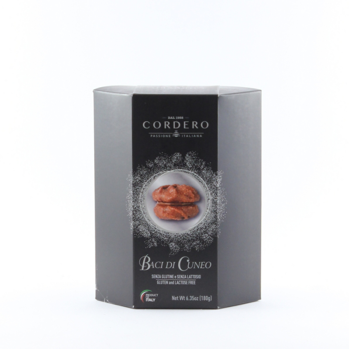 Biscotti Baci di Cuneo Senza Glutine e Senza Lattosio - Cordero