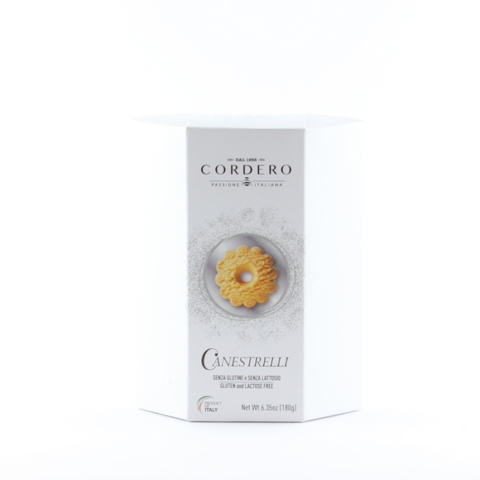 Biscotti Canestrelli Senza Glutine e Senza Lattosio - Cordero