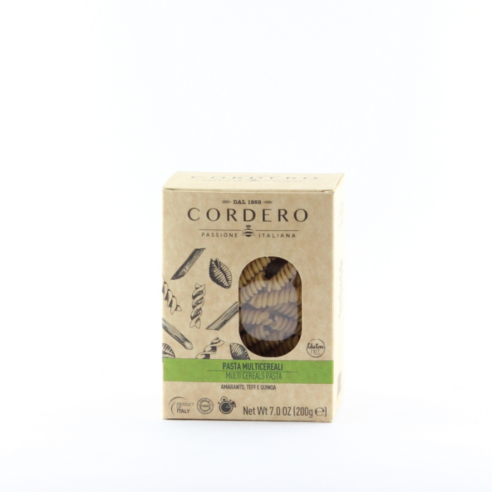 Pasta Multicereali Mais, Riso, Teff, Amaranto e Quinoa - Senza Glutine - Cordero