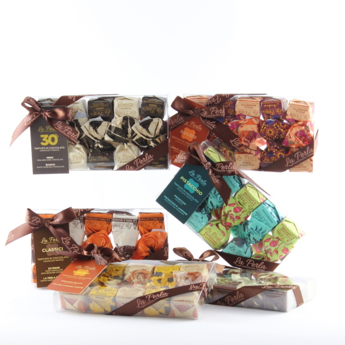 Tartufi di cioccolato Arachide Salata, Salted Caramel - La Perla - immagine 3