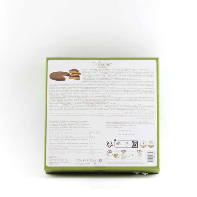 Dolcetorta Fondente, Nocciola, Pistacchio -  Babbi - immagine 7
