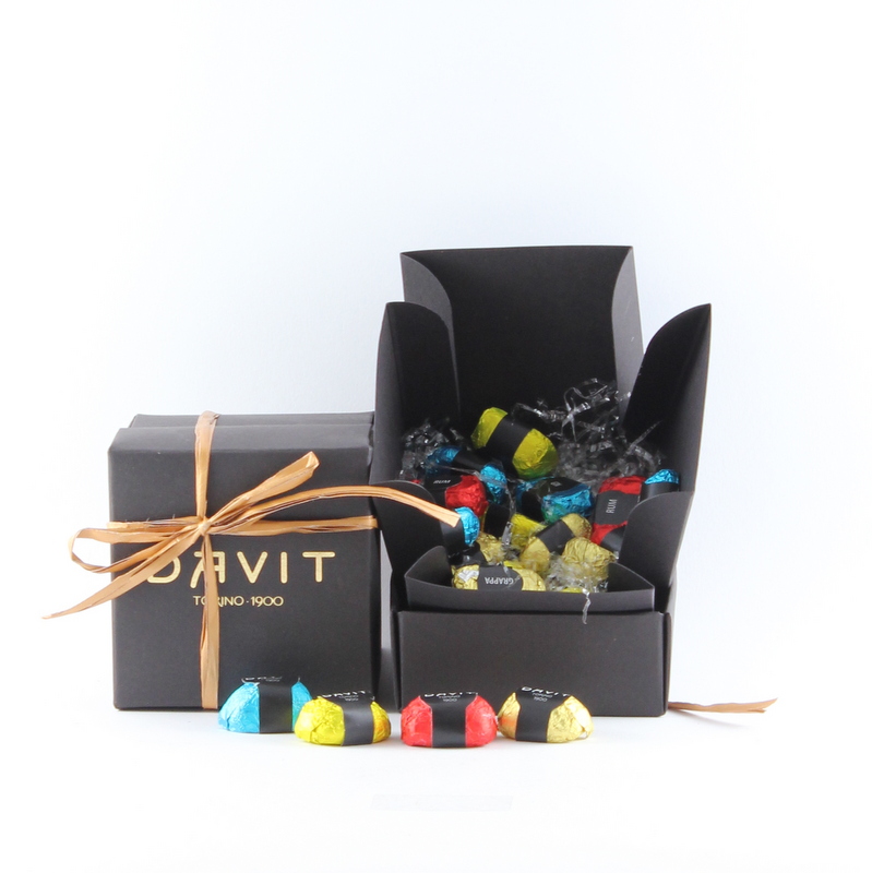 Box Cioccolatini con Liquore 4 gusti - Davit