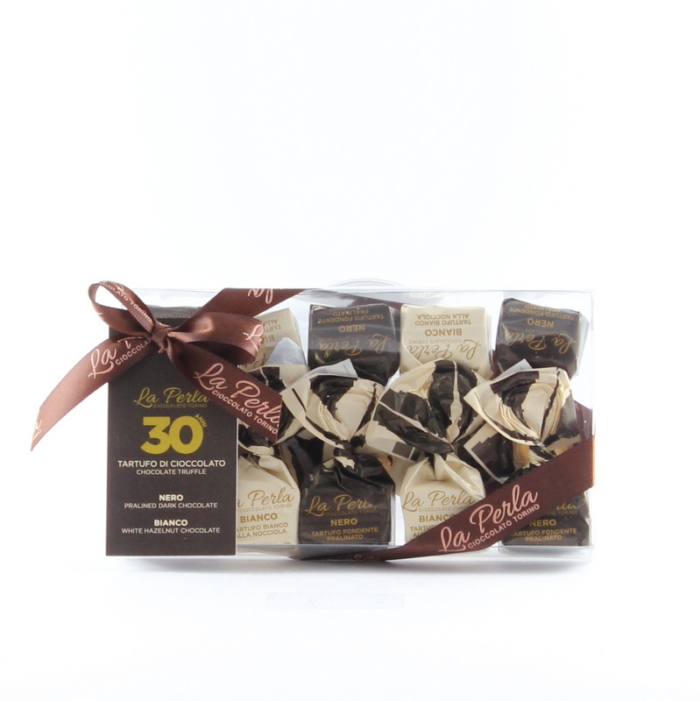 Tartufi di cioccolato Bianco e Nero – La Perla