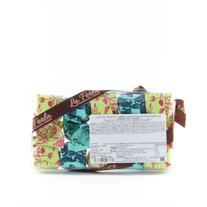 Tartufi di cioccolato Pistacchio, Pistacchio e Lampone - La Perla - immagine 2