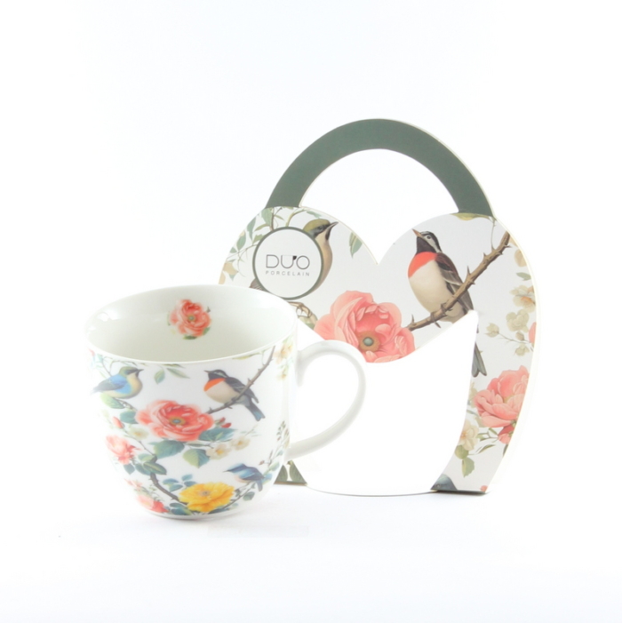 Mug o tazza  "Il Giardino" in porcellana - I Meridiani