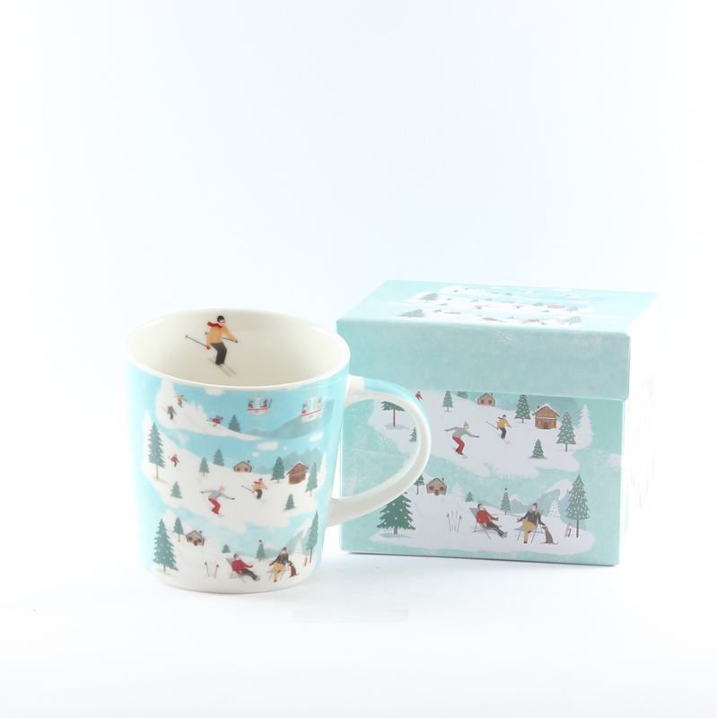 Mug o tazza "Sciare" in porcellana - I Meridiani