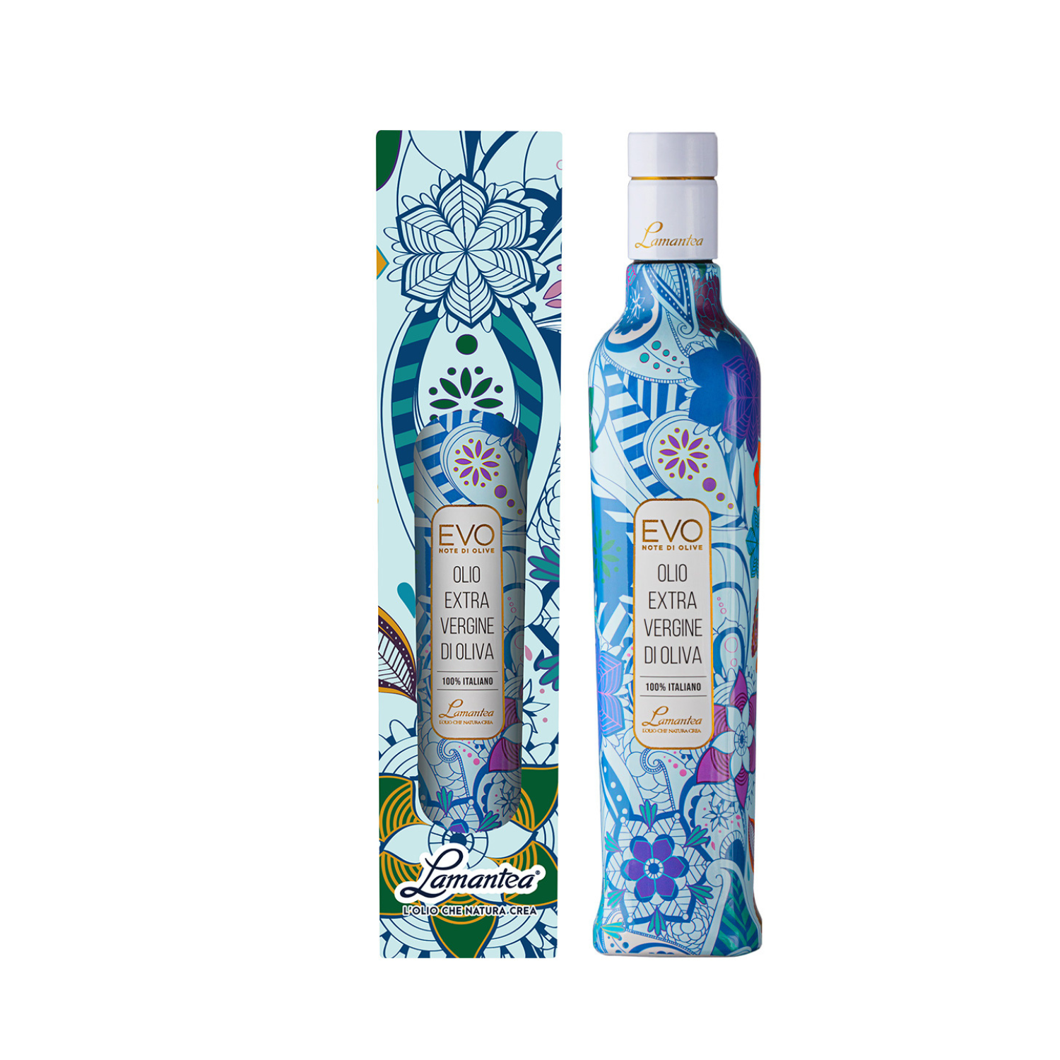 Olio Evo 100% " Note di Olive" in bottiglia 500 ml - Lamantea - immagine 3