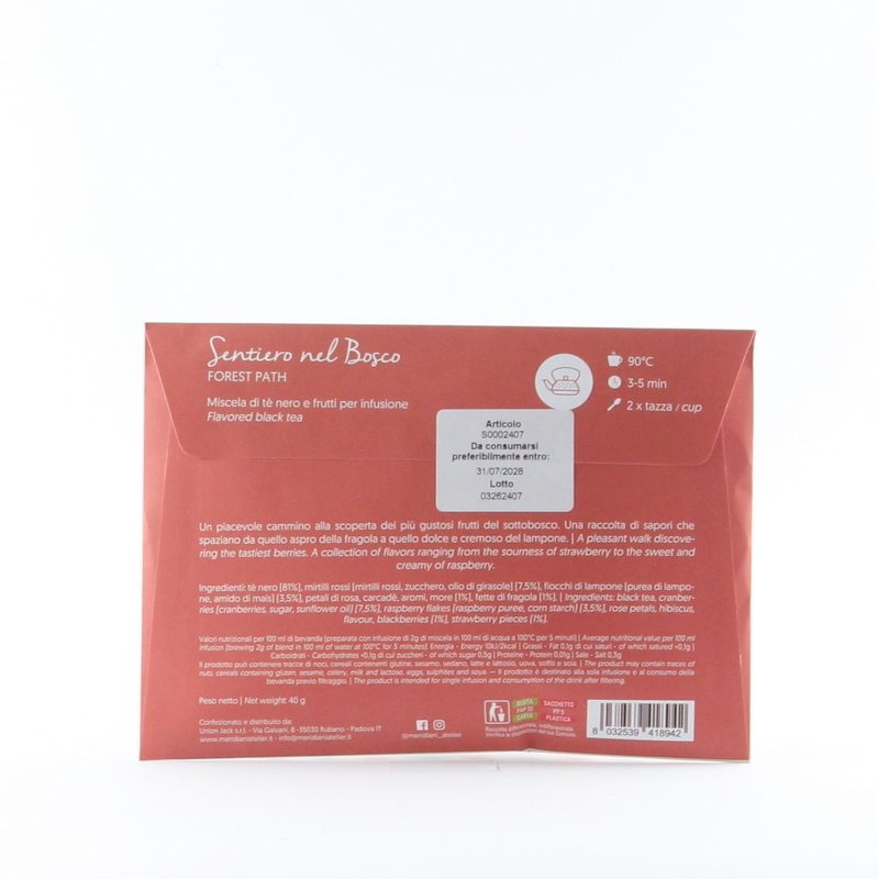 Busta Infuso "Sentiero nel Bosco" - I Meridiani - immagine 2
