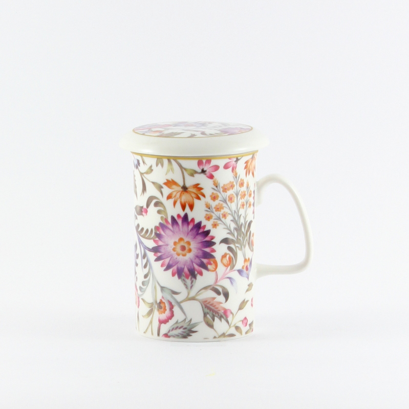 Mug o tazza "Fiori" in porcellana - I Meridiani