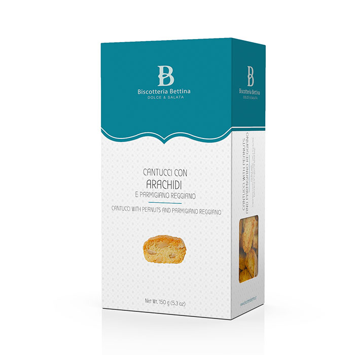 Cantucci Arachidi e Parmigiano Reggiano - Biscotteria Bettina