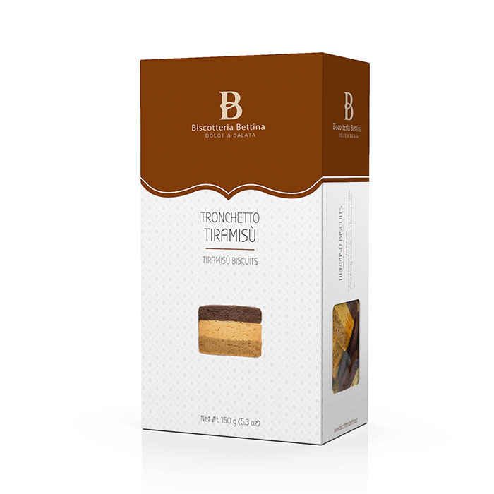 Biscotti Tronchetto al Tiramisù - Biscotteria Bettina