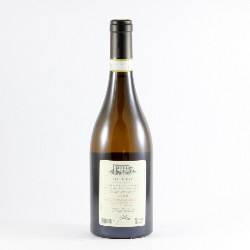 Fiano di Avellino Docg " Colle dei Cerri" - Azienda Agricola di Meo - immagine 2
