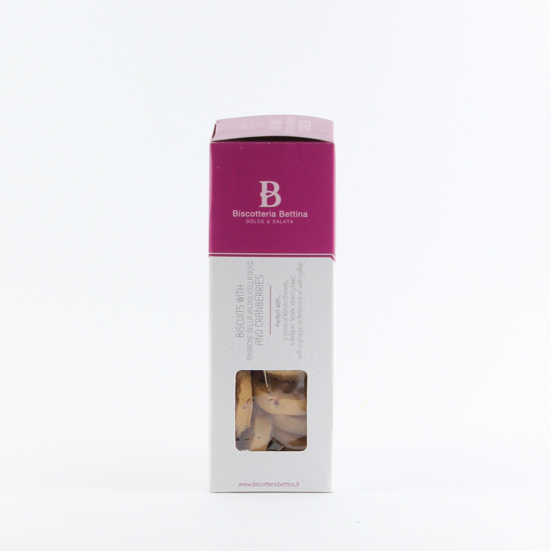 Biscotti all'"Amarone della Valpolicella Docg" e Mirtilli Rossi - Biscotteria Bettina - immagine 5