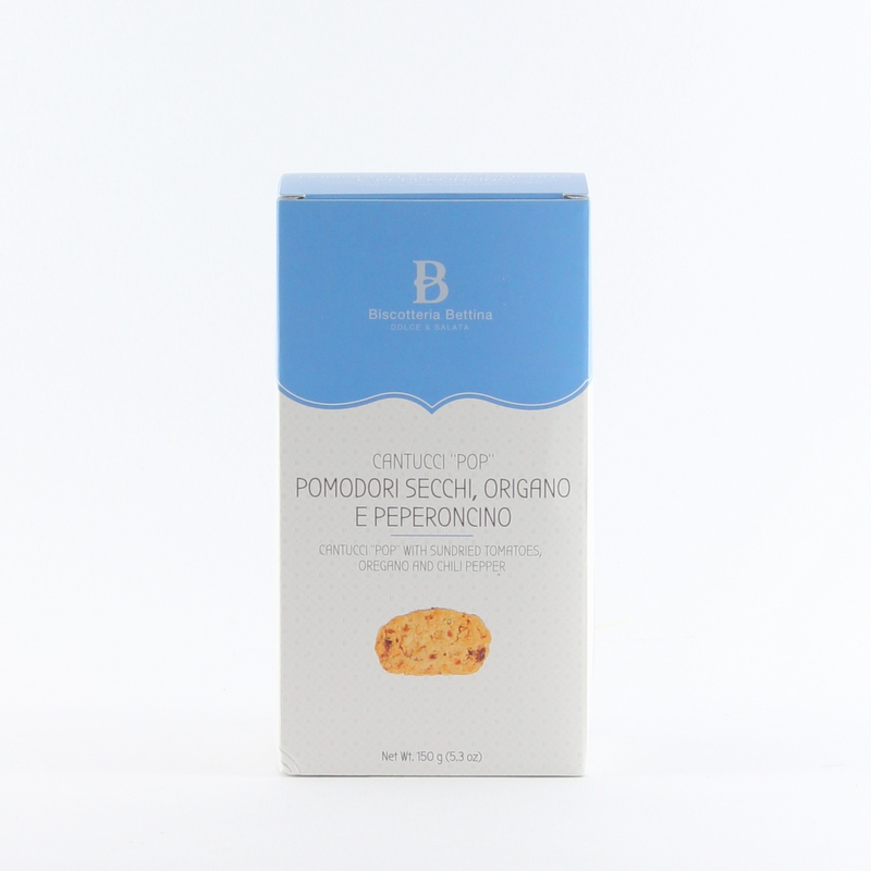 Cantucci "Pop" Pomodoroni secchi, Origano e Peperoncino - Biscotteria Bettina - immagine 3