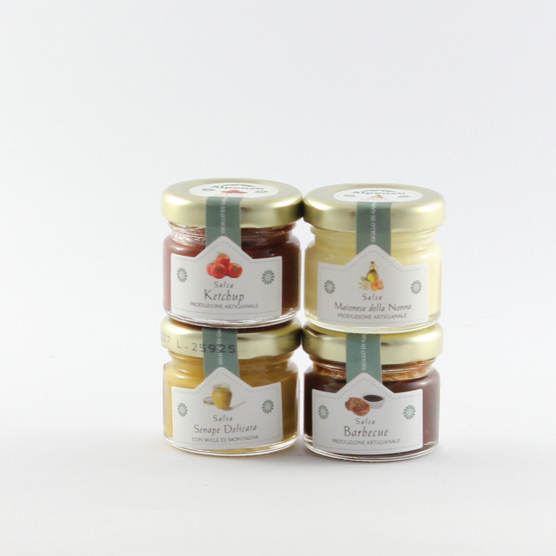 Salse Salate in vari gusti 25 gr - Alpenzu