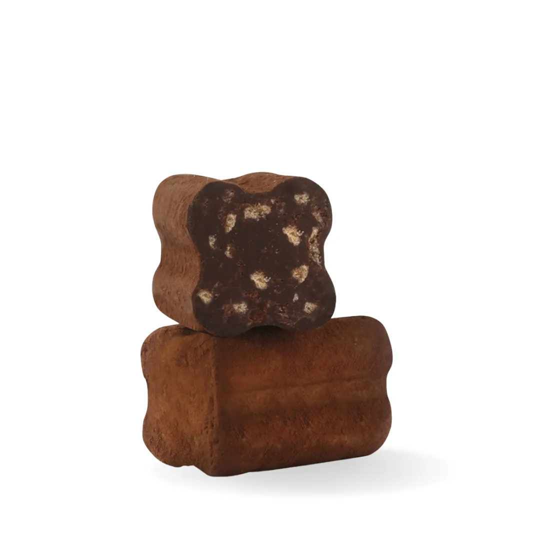 Mini tartufi di Cioccolato Caramello-meringa, Pistacchio-Cacao, Fondente-Arancia– La Perla - immagine 2