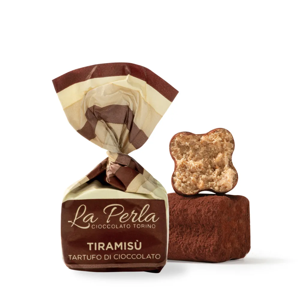 Tartufi di cioccolato Tiramisù con Nocciola – La Perla - immagine 2