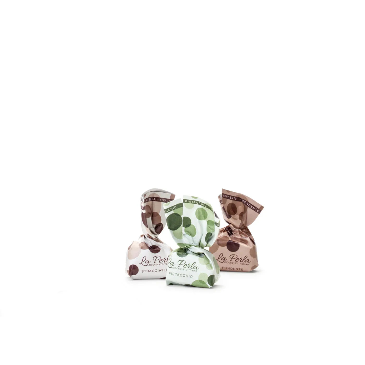 Mini tartufi di Cioccolato Fondente - Stracciatella - Pistacchio – La Perla - immagine 2